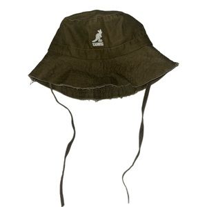 Brown Kangol Bucket hat